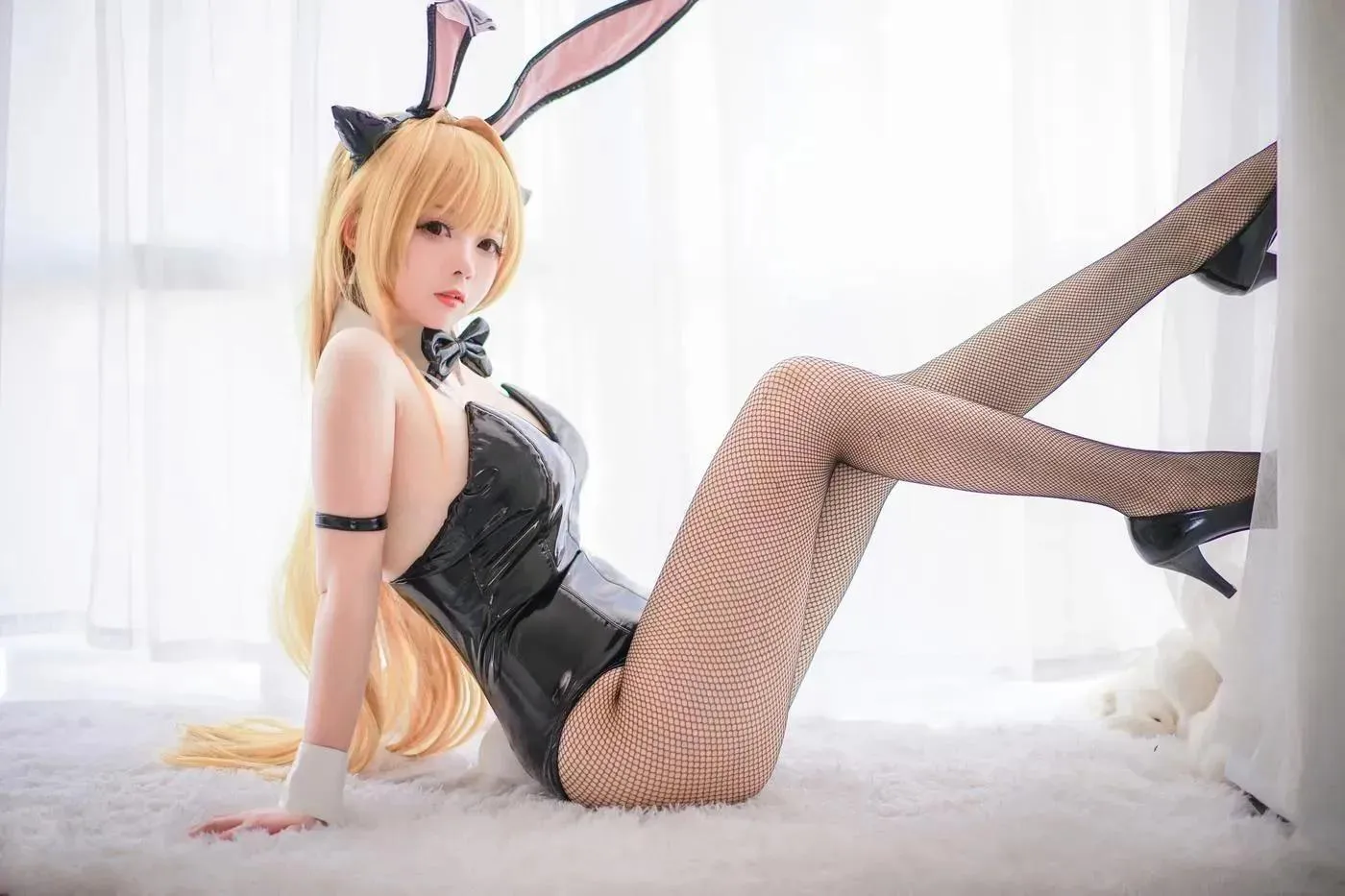 嶋葵 – NO.04 网袜兔女郎 [40P]插图8